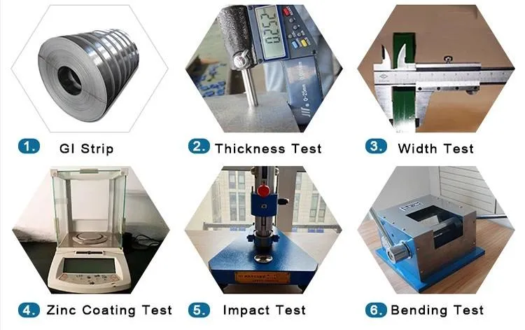 Hot Dipped/Prepainted Galvanized Steel Coil/Sheet/Plate/Strapping/Strip Gi Gl/SGCC Dx51d Q195+Z Q235+Z