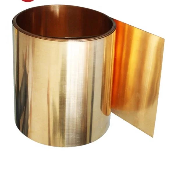 Perfect Conductivity Copper Alloy C17200 C17500 Copper Beryllium Foil Strip