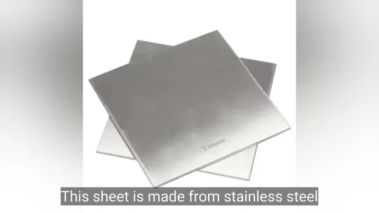 Никелевые сплавы Лист из нержавеющей стали Коррозионностойкая легированная сталь