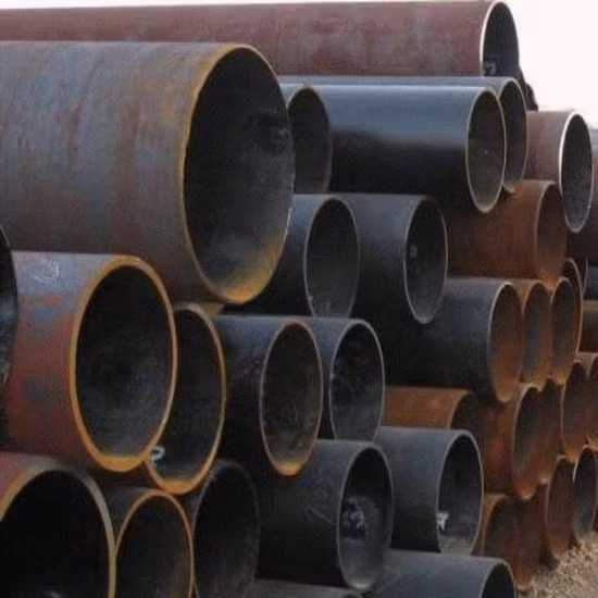 Sch40 Sch80 Ss400 A36 Ss400 S235jr 1020 Круглая квадратная прямоугольная сварная труба из углеродистой стали